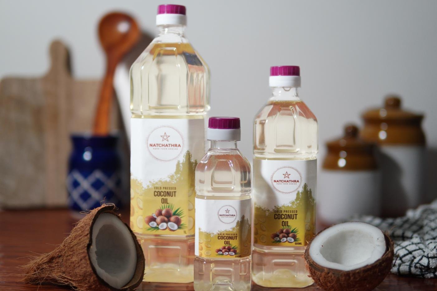 Cold Pressed Coconut Oil 1L